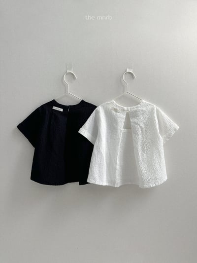 MiniRobe28｜(70-110) 簡約抓皺設計上衣1