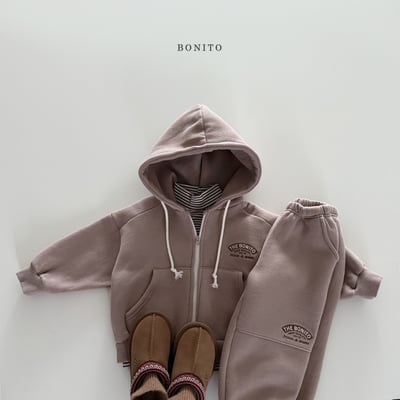 Bonito34｜(75cm-125cm) 壓線口袋休閒縮口褲6