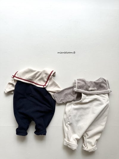 Bloom.b08｜(0m-24m) 燈芯絨刷毛連身褲5