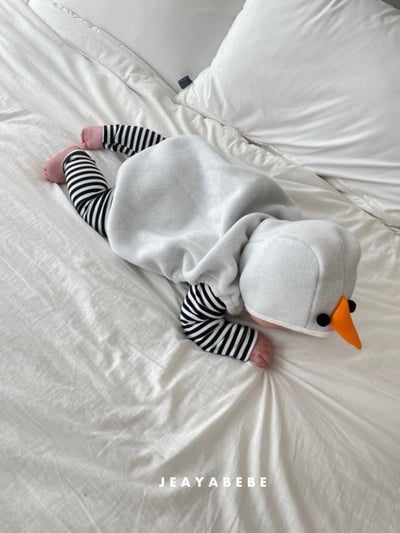 JEAYA02｜(3m-12m) 4色聖誕系列包屁衣含帽子15