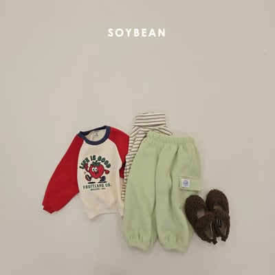 Soybean71｜(75cm-118cm) 印花撞色休閒上衣17