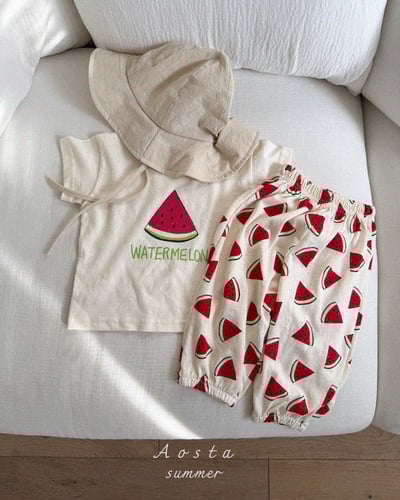 AOSTA18｜(6m-5y) 8款涼爽鬆緊束腳褲13