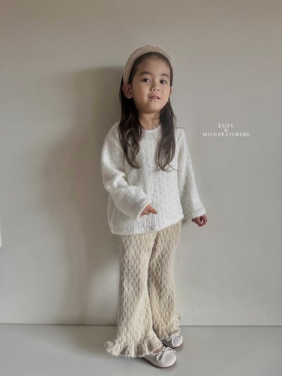 Monpetitbebe04｜(70cm-110cm) 針織羽毛上衣14