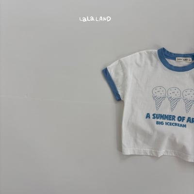 lala land57｜(75-120cm) 2色冰淇淋印花上衣17