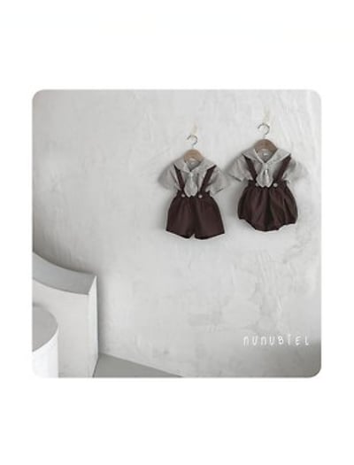 NUNU BIEL10｜(65-115cm) 可愛吊帶褲8