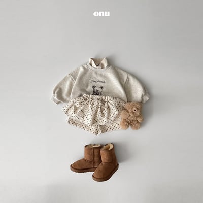 onu 36｜(70cm-115cm) 小熊印花休閒上衣12