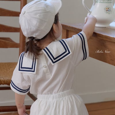 bebe nine36  (65cm-115cm) 3色海軍線條領套裝14