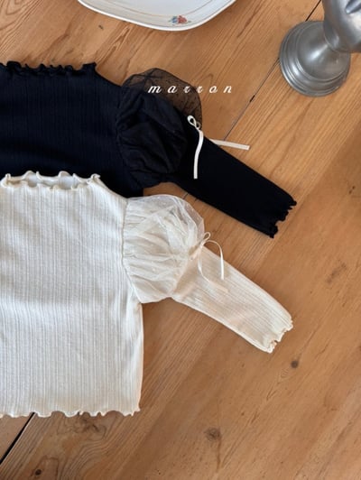 Marron 05｜(1y-6y) 公主蓬蓬袖上衣16