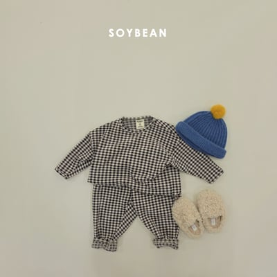 Soybean02｜(75cm-118cm) 格紋家居套裝14