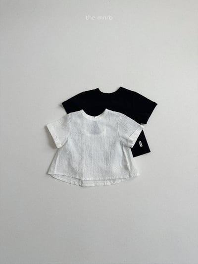 MiniRobe28｜(70-110) 簡約抓皺設計上衣10