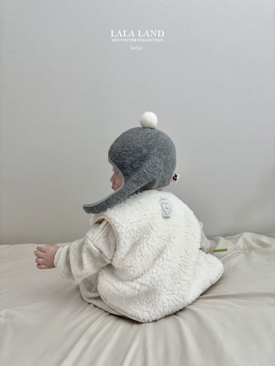 lala land11｜(60cm-83cm) 2色口袋刷毛背心11