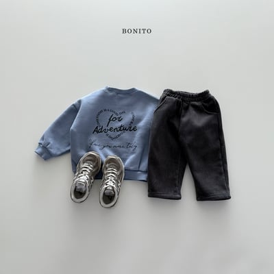 Bonito49｜(75cm-125cm) 素面燈芯絨刷毛長褲13