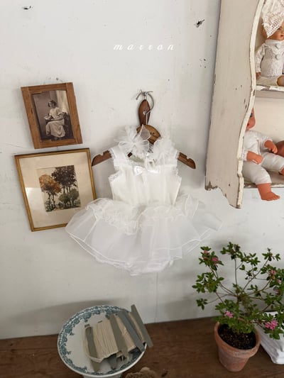 Marron11｜(3m-18m 1y-6y) 芭蕾舞紗裙裝11