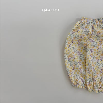 lala land70｜(75-120cm) 2色草莓格紋/碎花縮口褲21