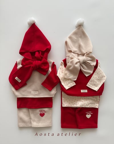 AOSTA70｜(6m-5y) 毛呢滾邊背心18