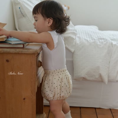 bebe nine10  (6m-24m) 4色可愛小碎花包屁褲10