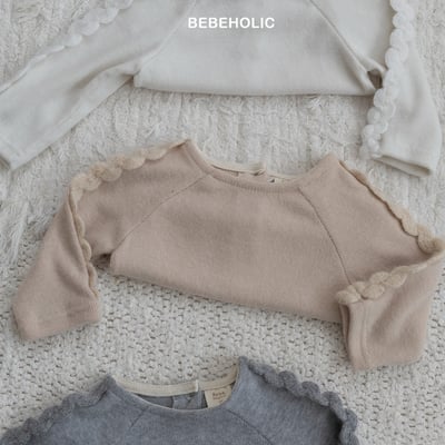 Bebe holic15｜(3m-18m) 波浪邊上衣4