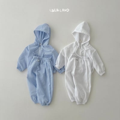 lala land53｜(75-120cm) 2色泡泡紗連帽拉線外套21