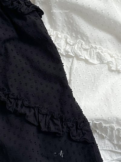 Atomeme31｜(70-110) 花邊摺邊長裙2