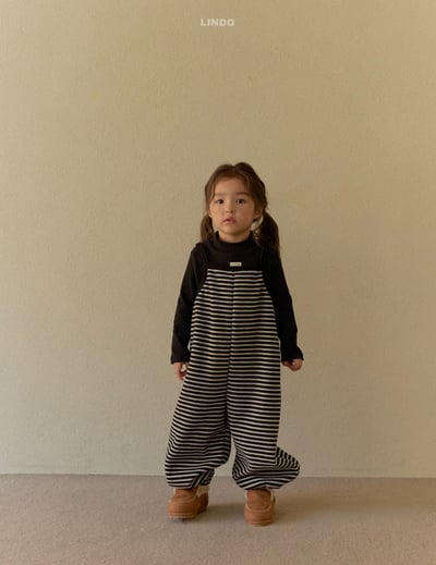 Lindo42｜(80cm-125cm) 高領波點小標上衣19