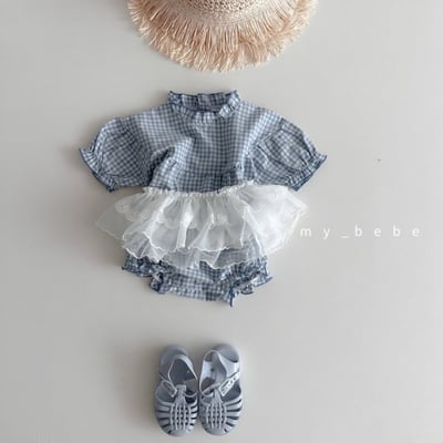 my_bebe12｜(58-72cm) 荷葉滾邊包屁衣17