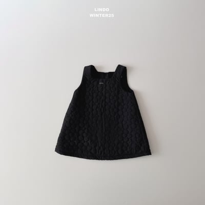 Lindo68｜(80cm-125cm) 絎縫背心洋裝4