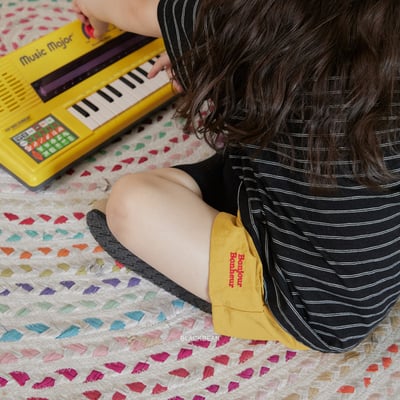 BEAN09｜(65-120cm) 刺繡英字短褲16