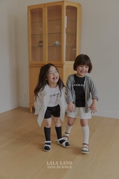lala land60｜(75-120cm) 2色英字印花上衣15