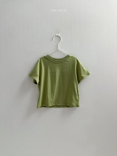 MiniRobe38｜(70-110) 英字簡約上衣5