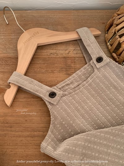 JE602｜(73cm-100cm) 學院風吊带連身裙/高領上衣17