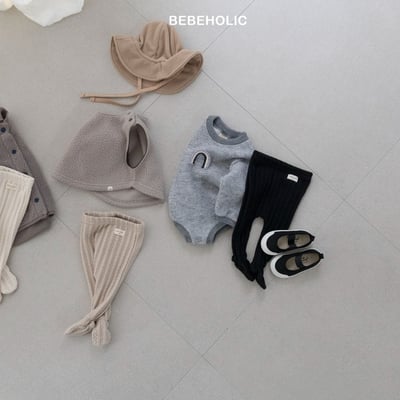 Bebe holic37｜(3m-18m) 針織坑條褲襪22