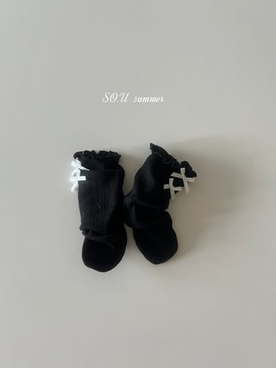 SO.U05｜(6m-4y) 迷你緞帶無根襪2