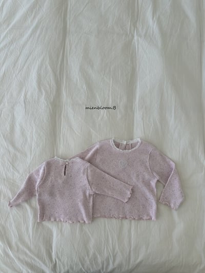Bloom.b11｜(0m-7y) 愛心捲邊上衣4