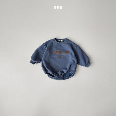 onu 04｜(6m-12m) 簡約英字包屁衣5