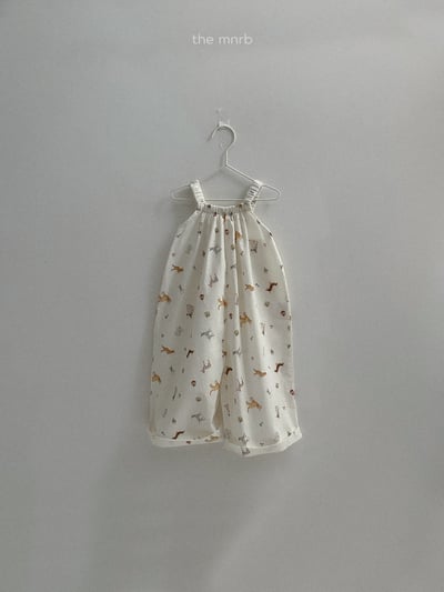 MiniRobe21｜(70-110) 無袖吊帶連身褲13