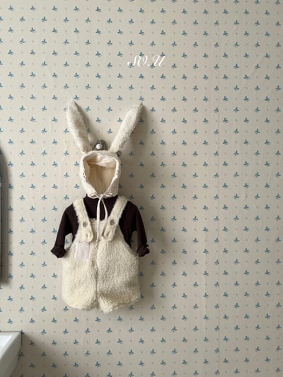 S0.U08｜(Free)  大白兔絨毛帽7