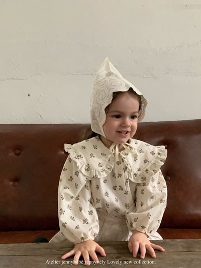 JE473｜(73-100cm) 玫瑰花蕾絲邊包屁裙23