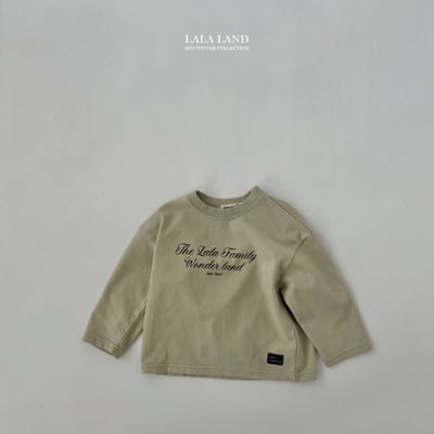 lala land68｜(75cm-120cm) 3色簡約英字上衣22