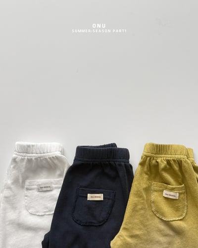 onu10｜(70cm-115cm) 舒適縮口褲4