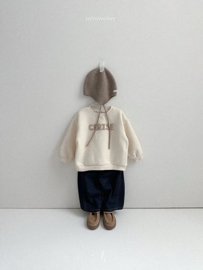 Atomeme40｜(70cm-110cm) 保暖針織綁帶帽12