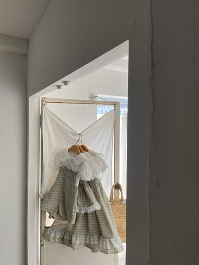 Anne Shirley17｜(3m-22m) 1色格紋吊帶短褲14