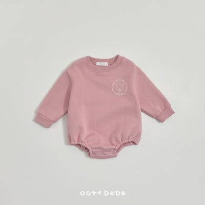 Oottbebe19｜(0m-12m) 棉質熊熊印花包屁衣11