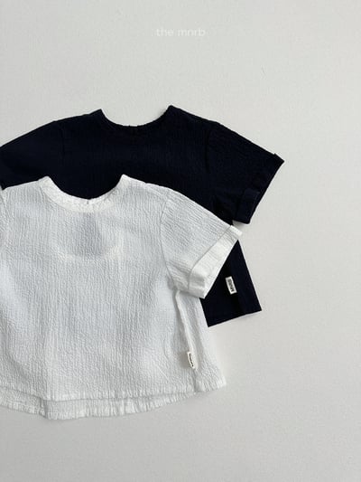 MiniRobe28｜(70-110) 簡約抓皺設計上衣11