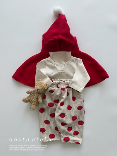 AOSTA61｜(6m-5y) 小標壓線上衣17