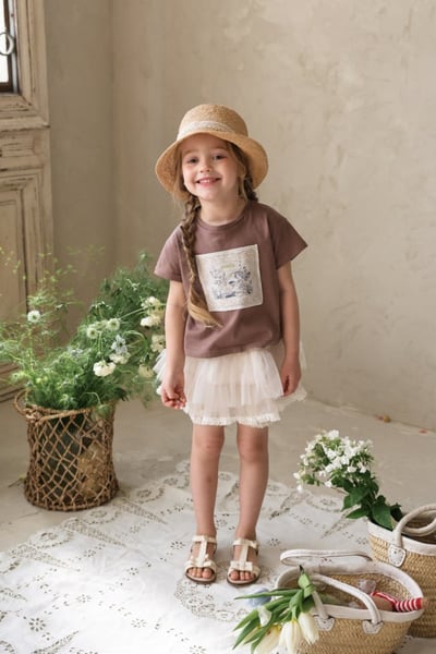 FLO15｜(75-140) 拼布圖上衣6