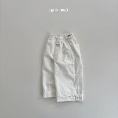 lala land68｜(75-120cm) 2色反摺直筒長褲22