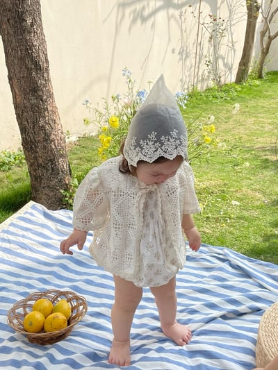 JE35｜(66-130cm) 抓皺碎花包屁衣/洋裝20