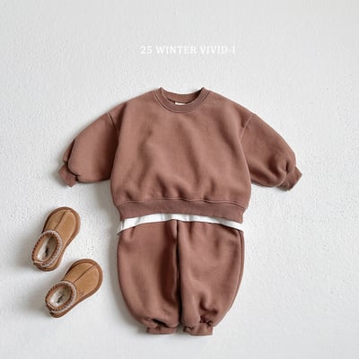 vivid96｜(78cm-125cm) 經典素面休閒套裝11