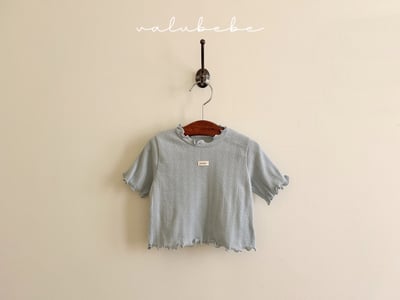 Valubebe 56｜(65-90cm) 木耳邊小標上衣11