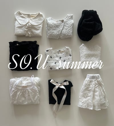 SO.U24｜(6m-4y) 抓皺直筒褲9